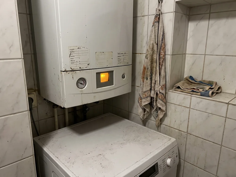 Kein Warmwasser